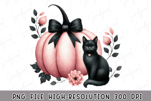 Black Cat Halloween Pink Pumpkin Review