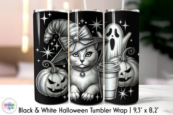 Cat Lover Halloween Tumbler Wrap: A Designer's Review
