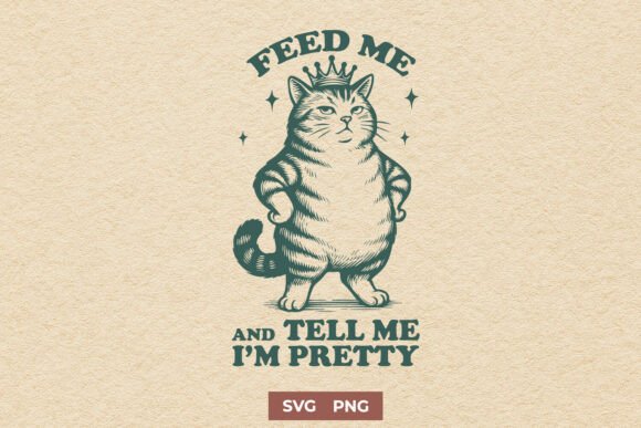 Feed Me and Tell Me I m Pretty Cat SVG Review