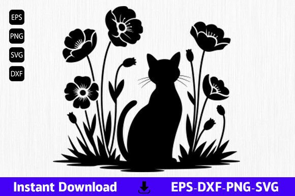 Floral Cat SVG, Cat and Flower SVG: A Designer's Real-World Review