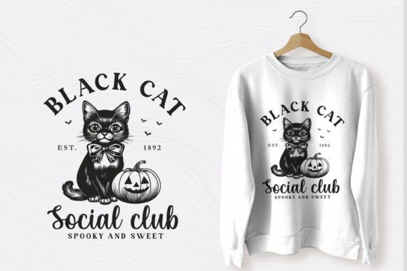 Halloween Witch Black Cat Social Club Review