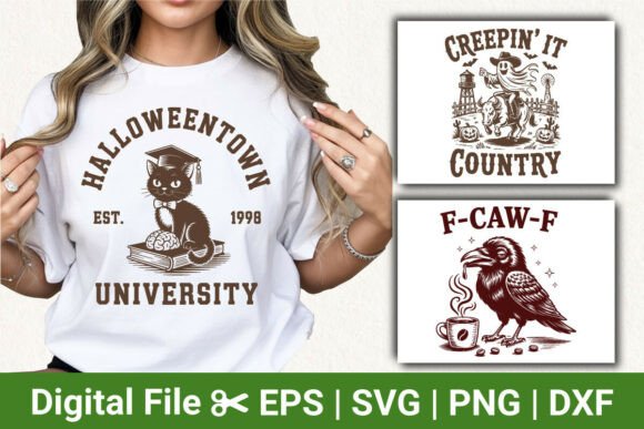 Halloweentown University Cat Svg Design Review