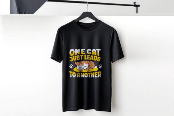 One Cat Just Leads to Another Trendy T-Shirt Design Review