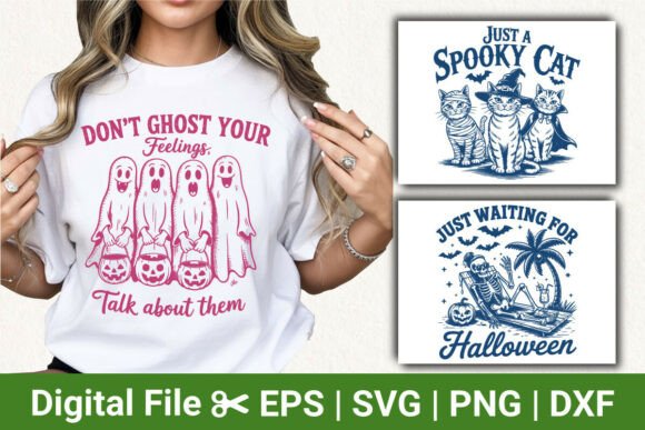 Spooky Cat Svg, Halloween Ghost Design Review