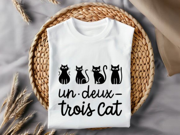 Un Deux Trois Cat T-Shirt Design Review