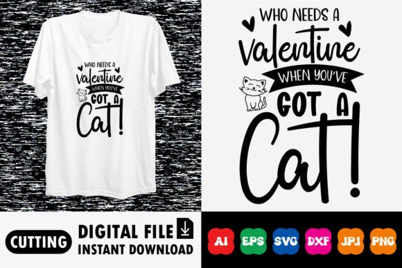 Who Needs a Valentine Cat, Mom Dad